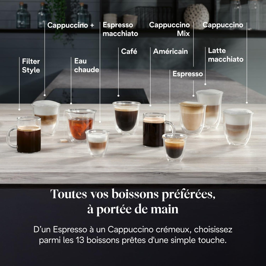 Magnifica Evo Next - Perfetto Machine à Café Automatique avec LatteCrema