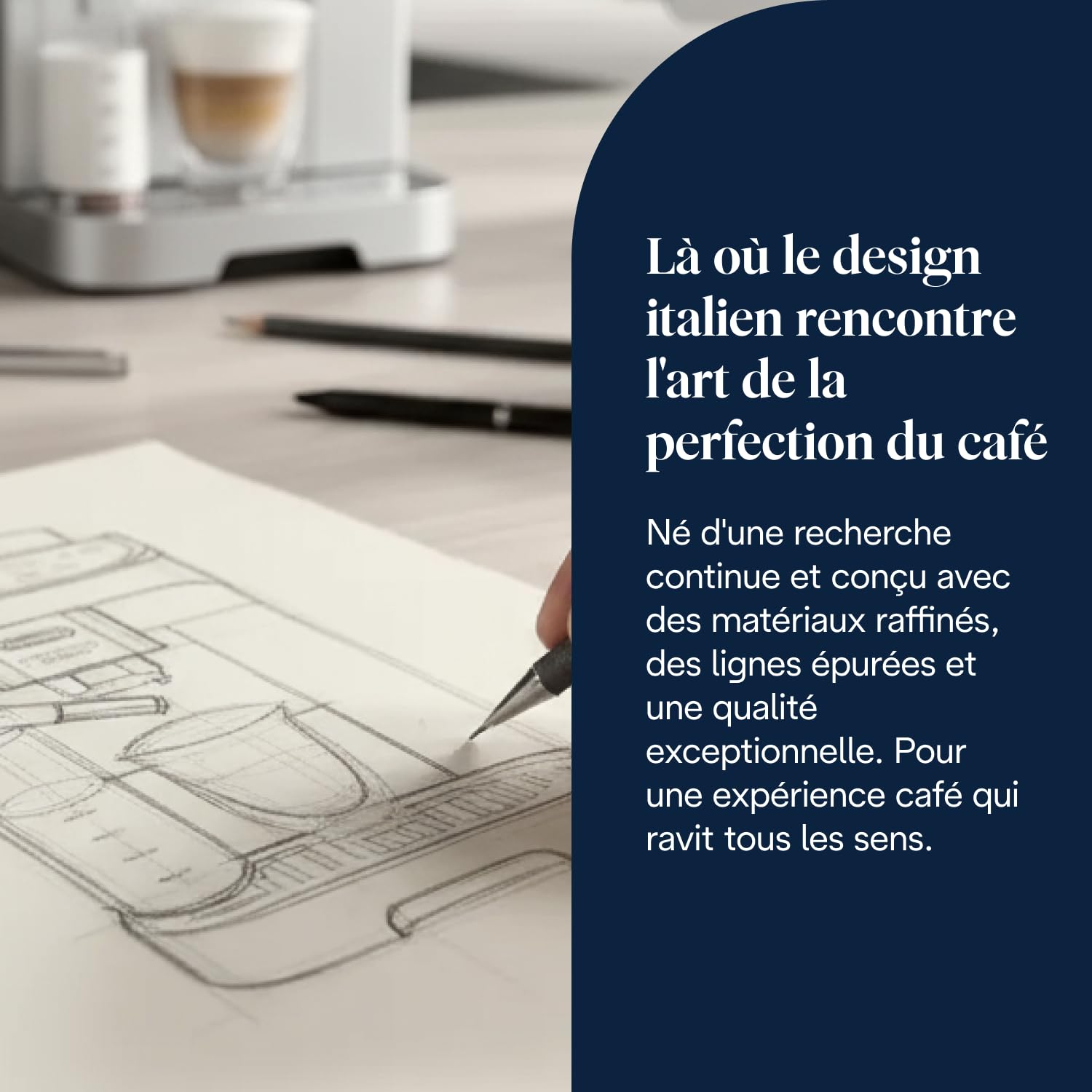 Magnifica Evo Next - Perfetto Machine à Café Automatique avec LatteCrema Mousseur, Argent et Noir