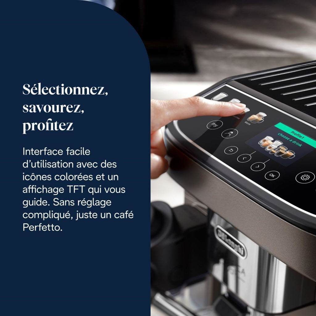Magnifica Evo Next - Perfetto Machine à Café Automatique avec LatteCrema