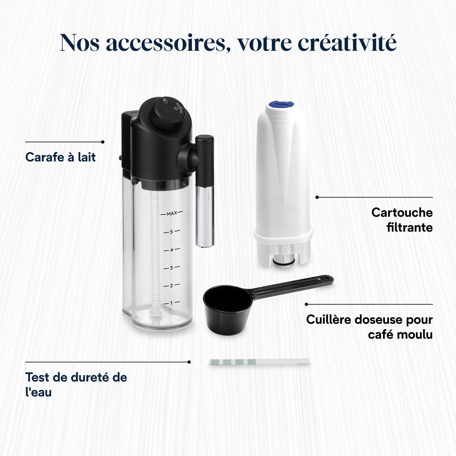 Magnifica Evo Next - Perfetto Machine à Café Automatique avec LatteCrema Mousseur, Argent et Noir
